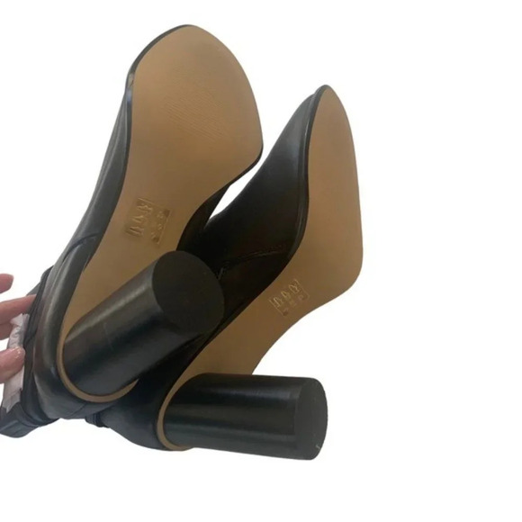 Draper James Leather Tegan Dress Boot Black with Buckle Size 10 NWT - Picture 8 of 15